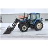 Image 1 : New Holland TS110 4wd tractor, cab, air, Stoll loader