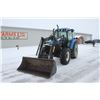 Image 2 : New Holland TS110 4wd tractor, cab, air, Stoll loader