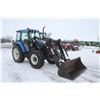 Image 4 : New Holland TS110 4wd tractor, cab, air, Stoll loader