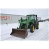 Image 2 : JD 6200 4wd tractor, cab, air, 640 SL loader