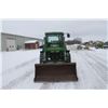 Image 3 : JD 6200 4wd tractor, cab, air, 640 SL loader