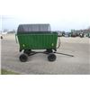 Image 4 : Fargo hydraulic side dump, forage wagon, made in USA