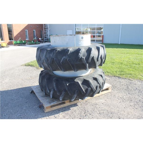 Frirestone 18.4x38 set of T rail duals