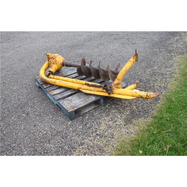 Danuser F7 posthole auger, 3pth, 540 pto