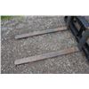 Image 6 : HLA 4200 lb pallet forks, Euro coupler, 48" tines