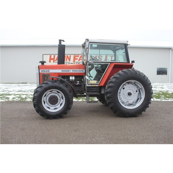 MF 3545 4wd tractor, cab, air, 6344 hours