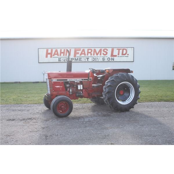 IH 884 2wd tractor, TA,  made in England