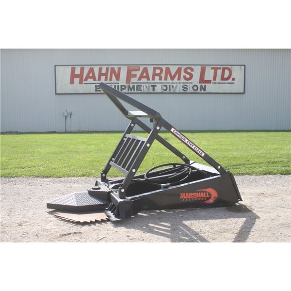 Marshall 1600 tree saw, skid steer mounted, demo unit
