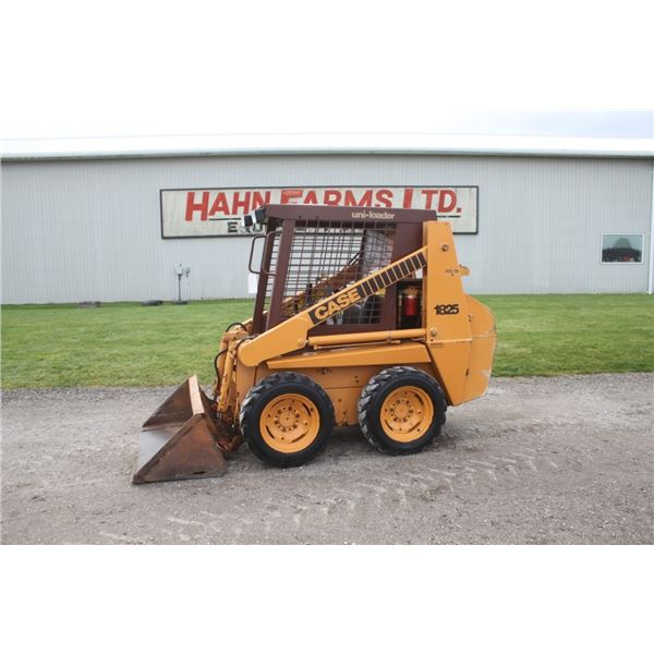 Case 1825 skidsteer, rops, diesel, 2138 hours
