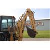 Image 8 : Ford 555D 4wd backhoe, cab, 2472 hours, made in USA