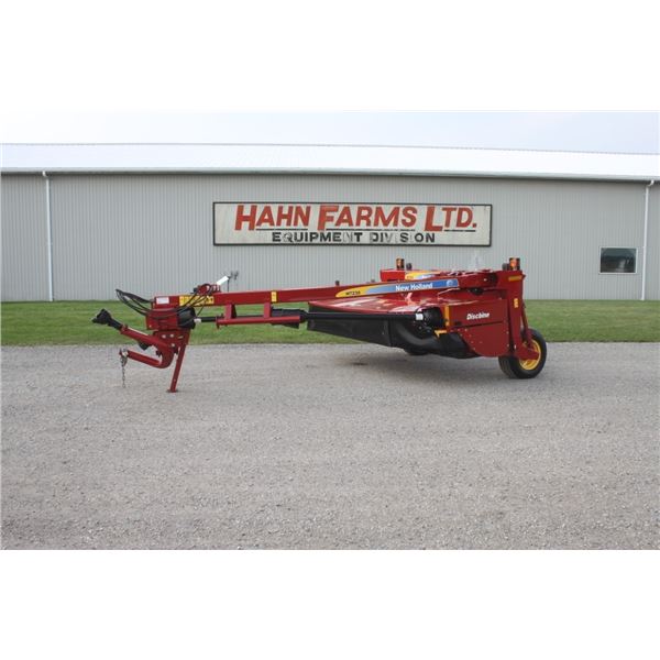 2018 New Holland H7230 10'4" discbine, made in USA