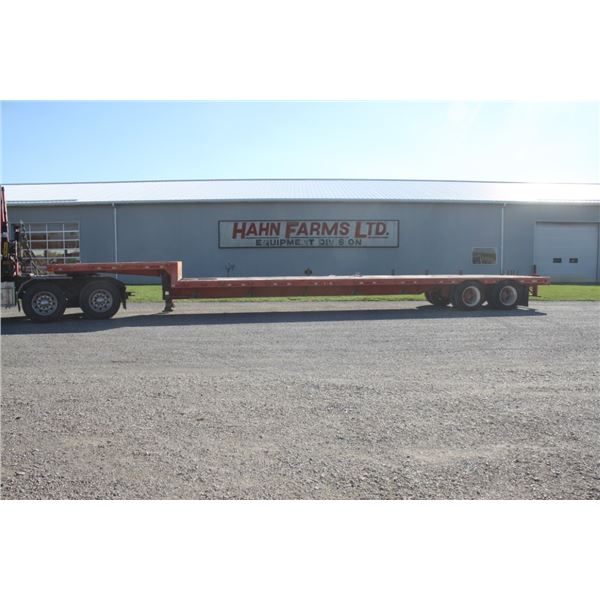 Road P48, 48' stepdeck, tandem axle trailer