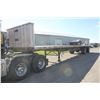Image 2 : 2008 48' aluminum tandem axle flat trailer