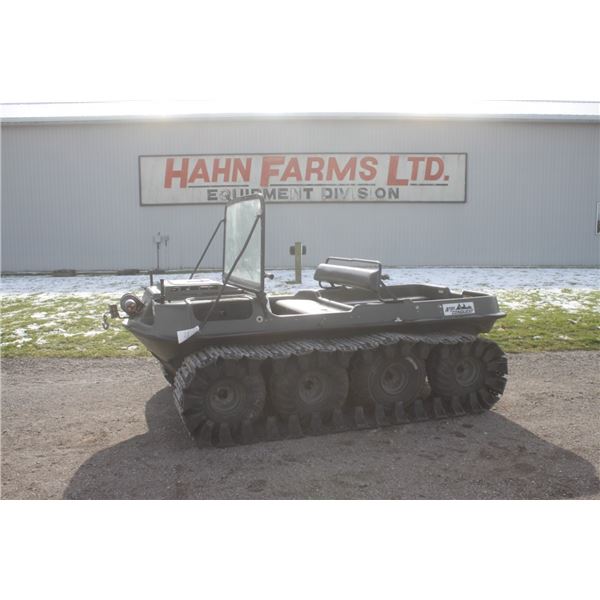 Argo Conquest side by side, 8 Wheel drive with tracks
