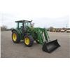 Image 4 : JD 5100R 4wd tractor, cab, air, New Quicke X4S loader