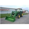 Image 2 : JD 5090E 4wd tractor, cab, air, 540M SL ldr, 984 hours
