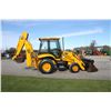Image 5 : 2004 JCB 214 4wd backhoe, cab, 4 in 1 front bucket