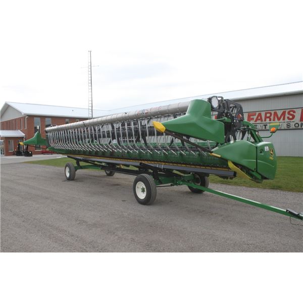 JD 635F 35' Hydraflex head, AWS air reel