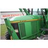 Image 20 : JD 6400 4wd tractor, cab, air, 640 loader, 8324 hours