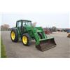 Image 4 : JD 6400 4wd tractor, cab, air, 640 loader, 8324 hours