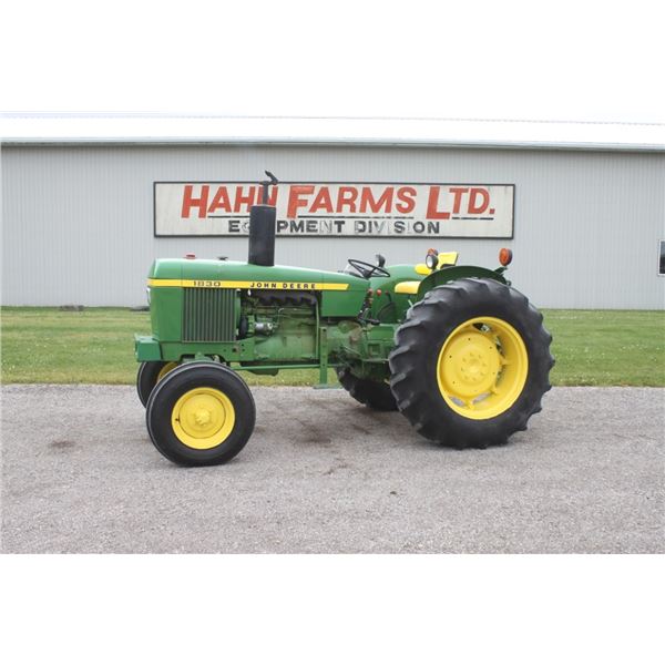 JD 1830 2wd tractor, 16.9x30, independent pto