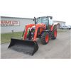 Image 2 : 2014 Kubota M100GX 4wd tractor, cab, air, New M5 ldr