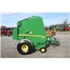 Image 5 : 2013 JD 459 round baler, 9873 total bales, made in USA