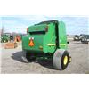 Image 6 : 2013 JD 459 round baler, 9873 total bales, made in USA