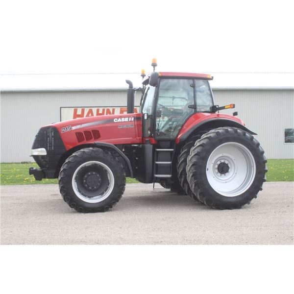 CIH 215 Magnum 4wd tractor, axle duals, 2001 hours