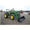Image 4 : JD 2550 4wd tractor, rops, New X3 loader, 9309 hours