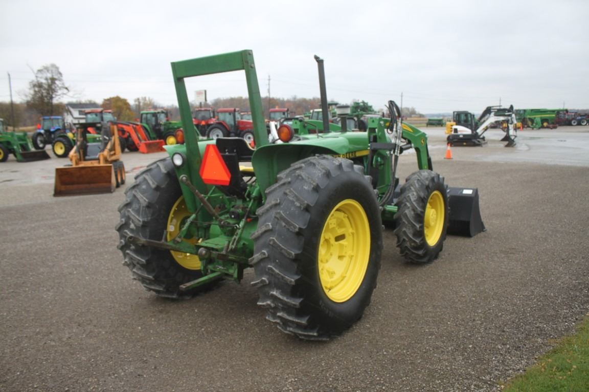 JD 2550 4wd tractor, rops, New X3 loader, 9309 hours
