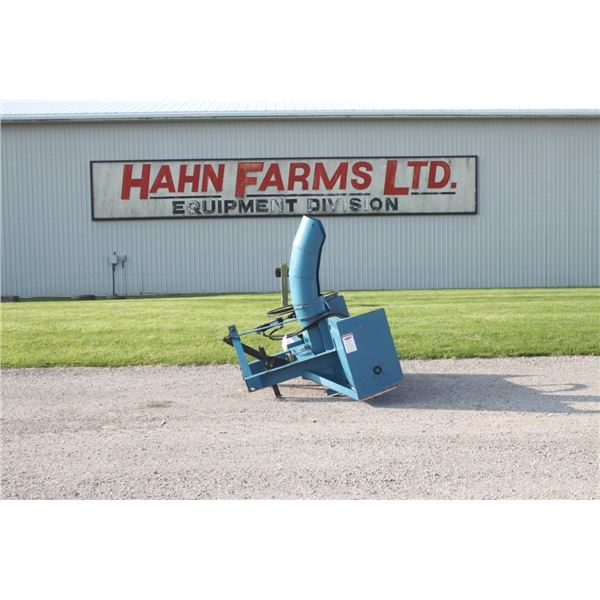 Lucknow 6 1/2' snowblower, hydraulic turn