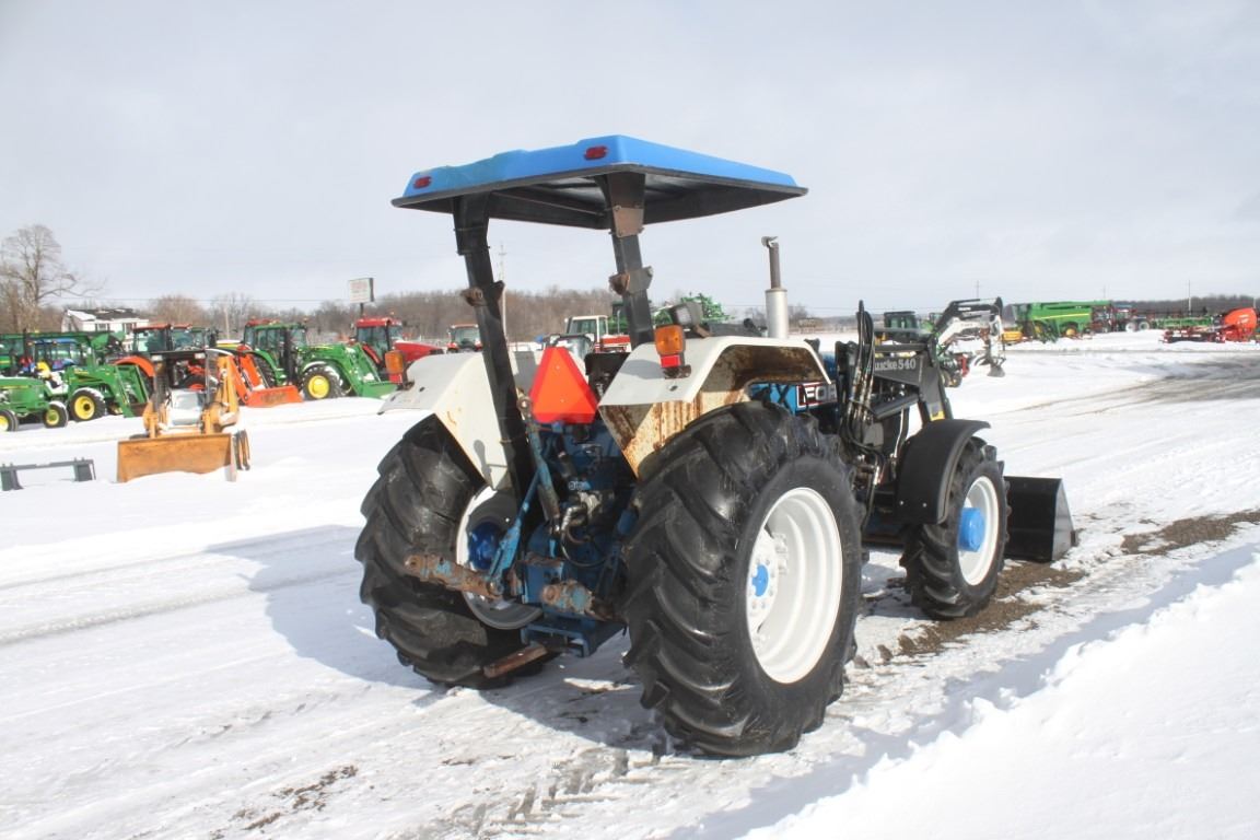 Ford 5640 SL 4wd tractor, rops, Alo 540 loader