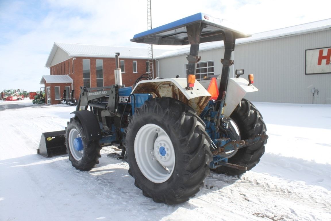Ford 5640 SL 4wd tractor, rops, Alo 540 loader