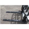 Image 6 : New Challenger 3700 lbs deluxe pallet fork, 48" tines