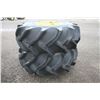 Image 1 : 2 Goodyear 23.1x26 rice tires on JD 8 stud hole combine rim