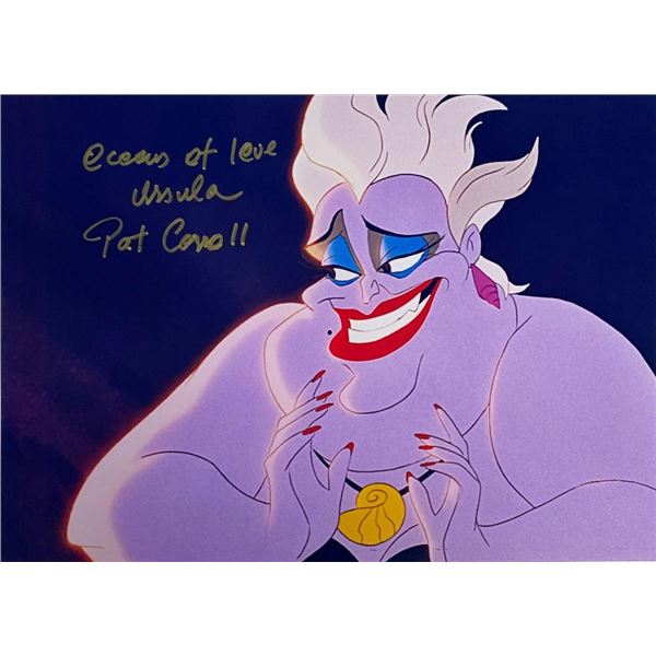 The Little Mermaid Ursula Pat Carroll facsimile signed  movie photo