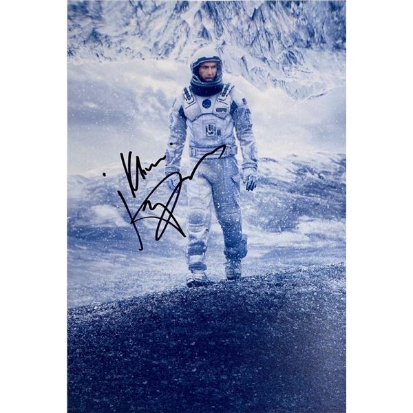 Intersteller Matthew McConaughey facsimile signed  photo