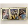 Image 1 : Shuler, Bettis & Faulk NFL Rookie Framed Football Card Set