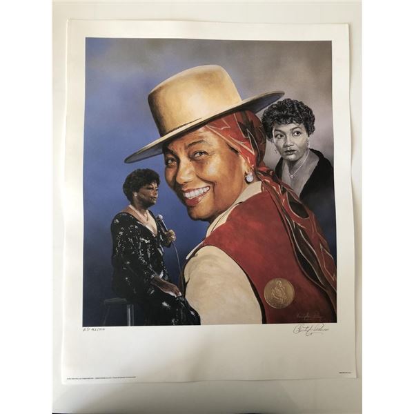 Pearl Bailey Artist's Proof Print