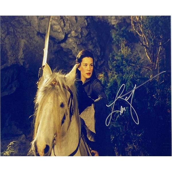The Lord of the Rings Liv Tyler facsimile signed  movie photo