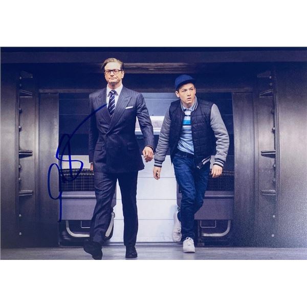 Kingsman: The Secret Service Colin Firth facsimile signed  movie photo