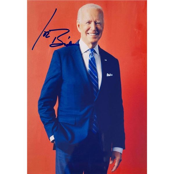 Joe Biden facsimile signed  photo