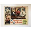 Image 1 : Charge of the Lancers original 1954 vintage lobby card