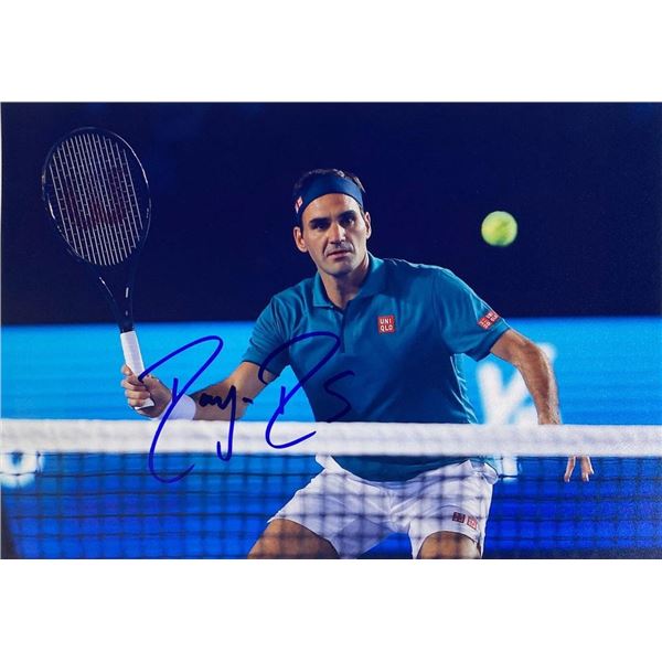 ATP Roger Federer facsimile signed  photo