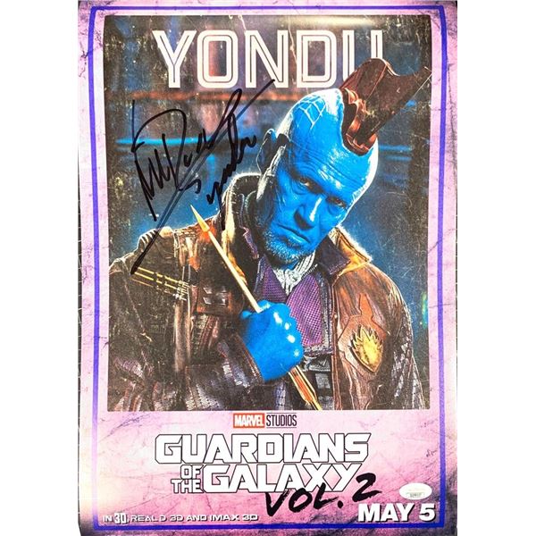 Guardians of the Galaxy Vol. 2 Michael Rooker facsimile signed  movie photo