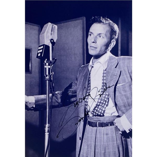 Frank Sinatra facsimile signed photo