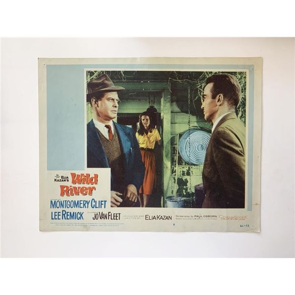 Wild River original 1960 vintage lobby card