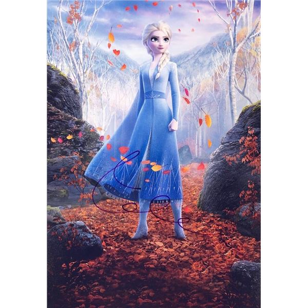 Frozen Elsa Idina Menzel facsimile signed  movie photo