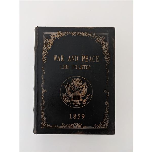 War and Peace hidden book safe